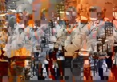 Waterman Onions with from left to right Pol Roussel, Naresh Pillay, Michel Veltman, Arie Havelaar, and Erik Waterman.